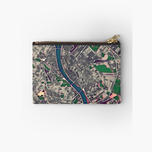 Item preview, Budapest Pop Art City Map designed and sold by Intrepix.