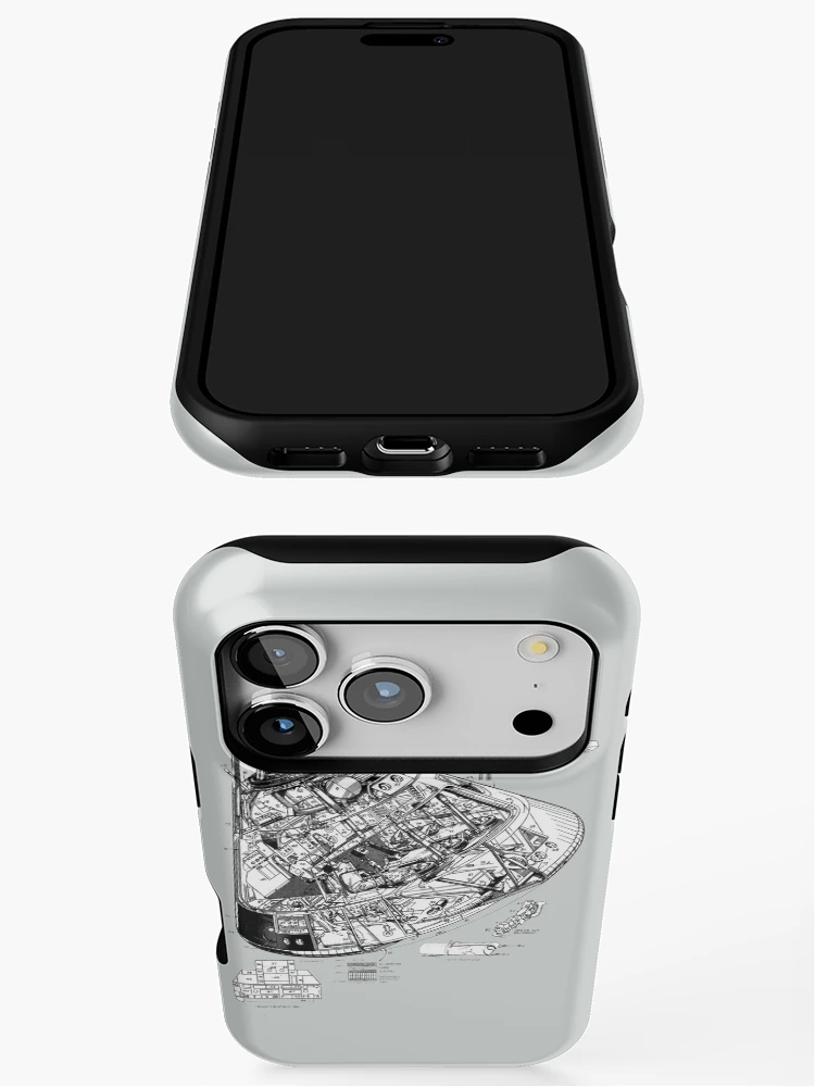 Thumbnail 3 of 4, iPhone Case, Command Module... designed and sold by timothybeighton.