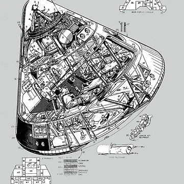 Artwork thumbnail, Command Module... by timothybeighton