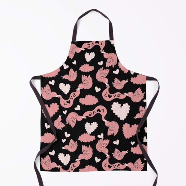 Item preview, Funny Love Birds Valentines Pattern designed and sold by joabaj.
