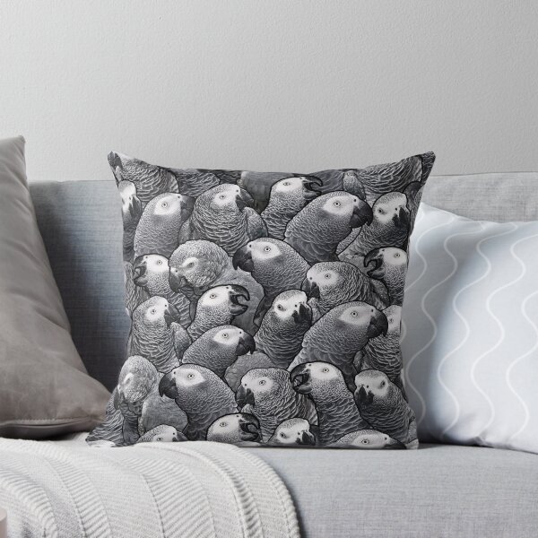 Item preview, African Grey Parrot Pattern designed and sold by Alienphysique.