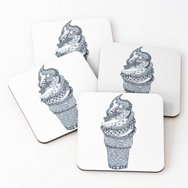 Item preview, soft serve zentagle cone designed and sold by Fifiiiii.