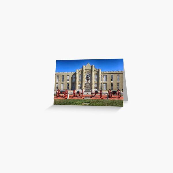 The Old Barracks - Virginia Military Institute Greeting Card