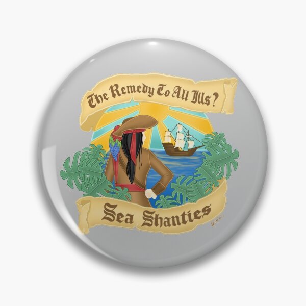 Item preview, Sea Shanty Pirate designed and sold by Thornartstore.