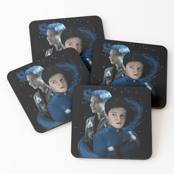 Item preview, Adira and Gray Tal - Adira Tal Gray Tal Nonbinary Queer Trans Sci-Fi designed and sold by BoyPilot Goods.