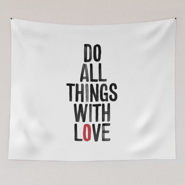 Item preview, Do all things with love  designed and sold by kroma22.