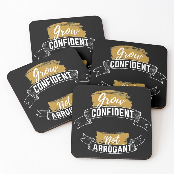 Item preview, Grow Confident Not Arrogant Philosophical Attitude designed and sold by Alienphysique.