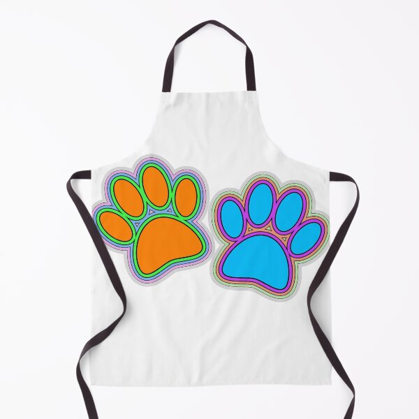 Item preview, Dog Paw Prints In Vibrant Colors designed and sold by Almdrs.