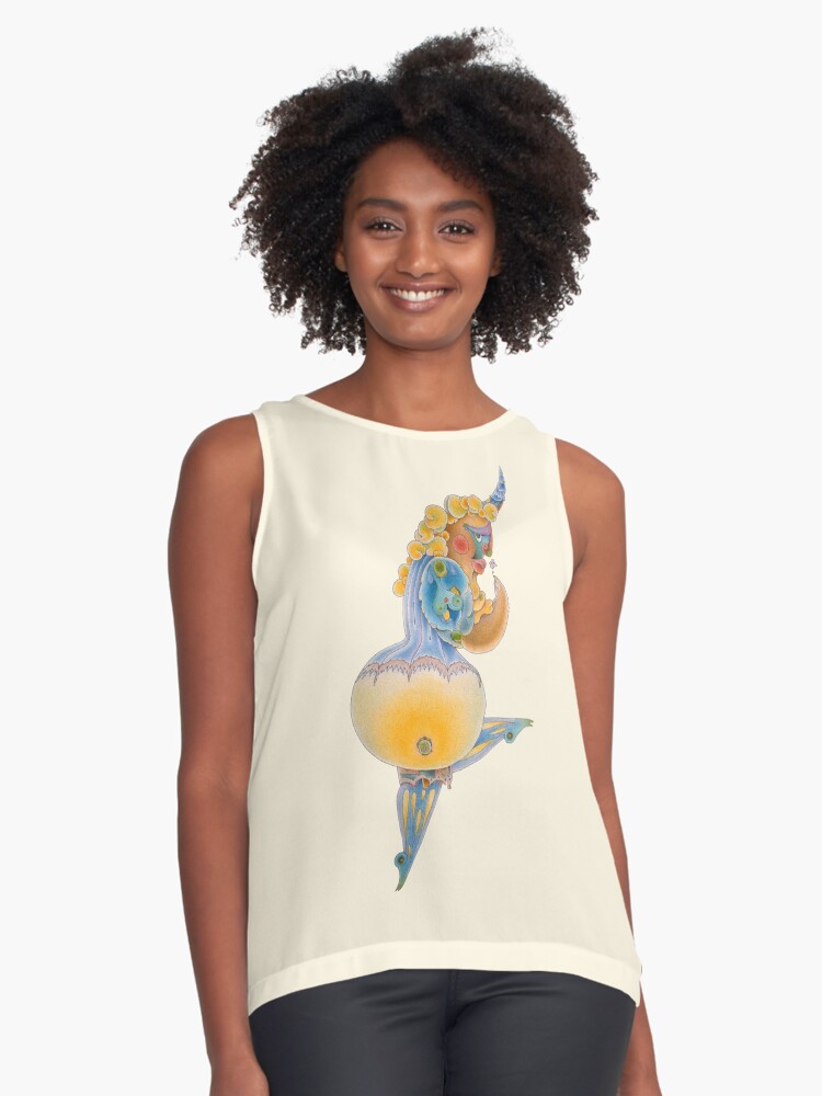 Item preview, Sleeveless Top designed and sold by AnnetteArt.