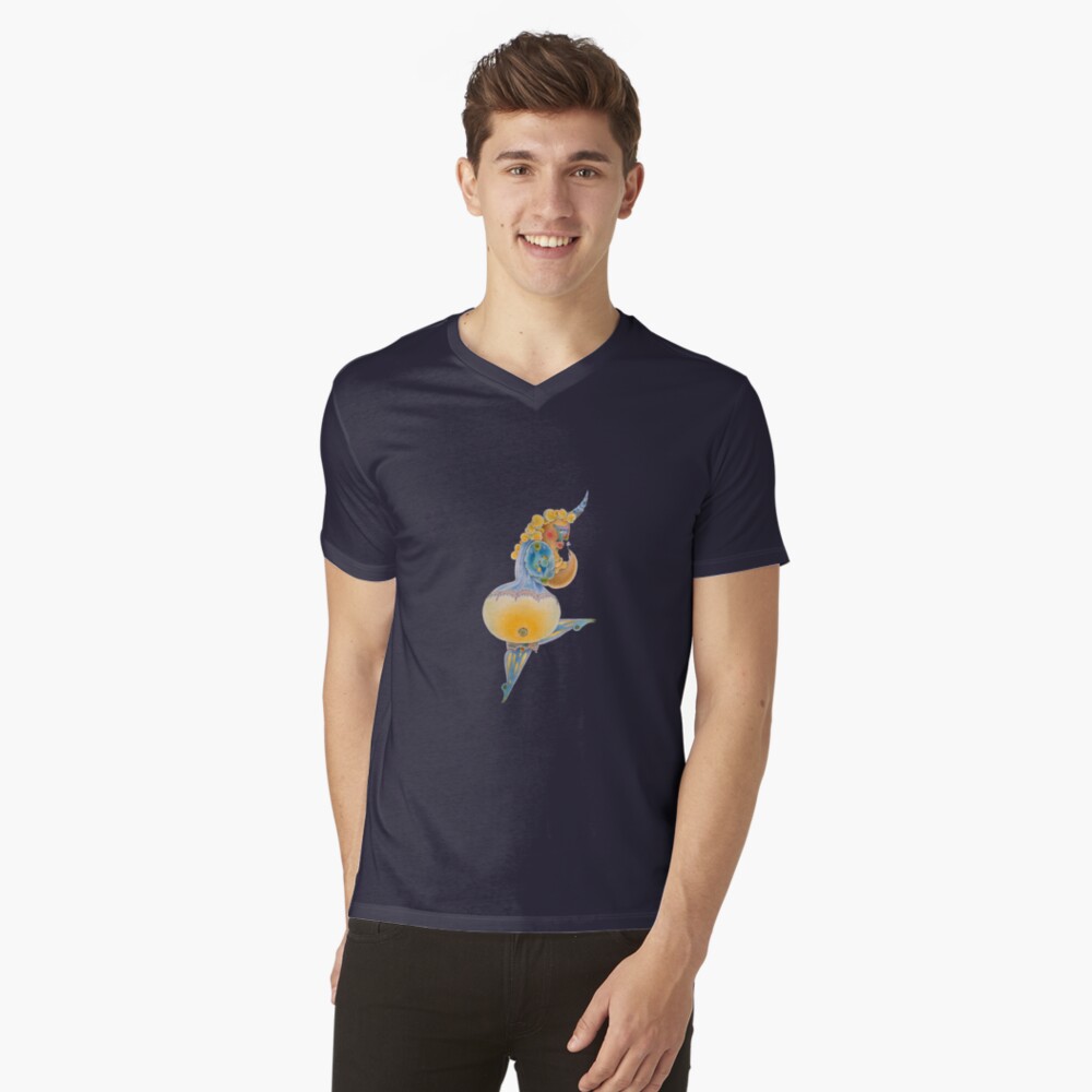 Item preview, V-Neck T-Shirt designed and sold by AnnetteArt.