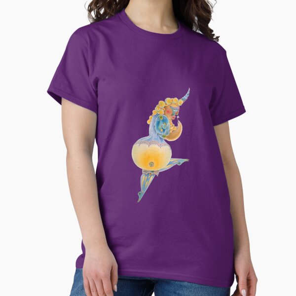 Dancing Spring Unicorn Classic T-Shirt