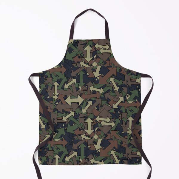 Item preview, Arrow Camo Abstract Retro Green Black  Brown Army designed and sold by springerclipz.