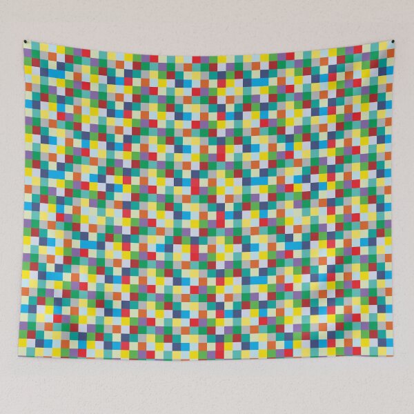 Item preview, Multicolor Pixel pattern designed and sold by elgreko.