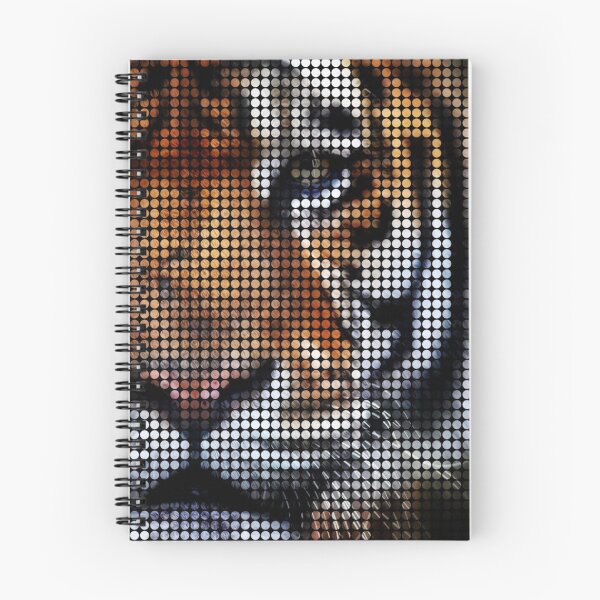 Item preview, Tigre con estructura circular designed and sold by TRISHULs.