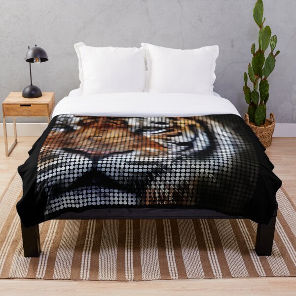 Item preview, Tiger with circle structure  designed and sold by TRISHULs.