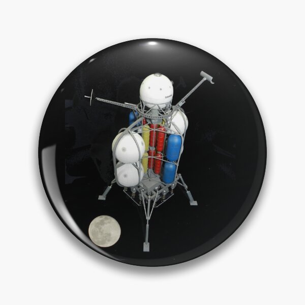 Item preview, Moonlander Columbia designed and sold by Bugs and Rockets.
