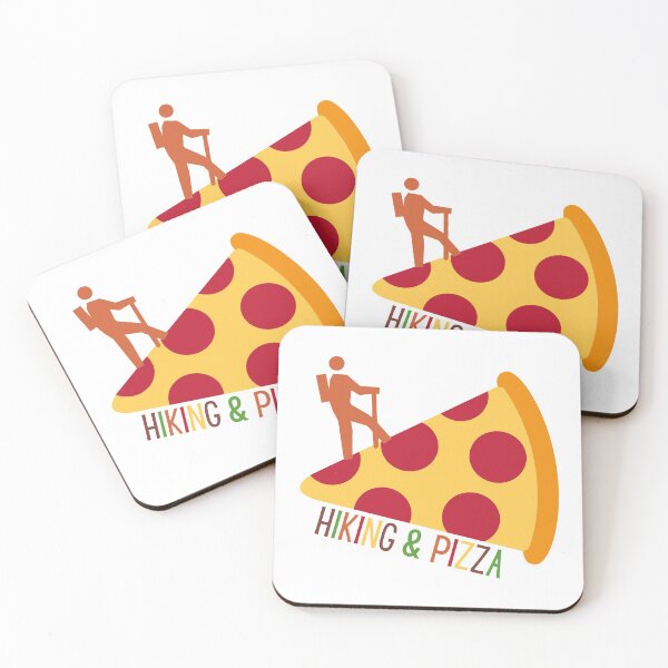 Item preview, Hiking & Pizza Funny Gift for Hikers Who Love Pizza designed and sold by Nathalie Aynié.