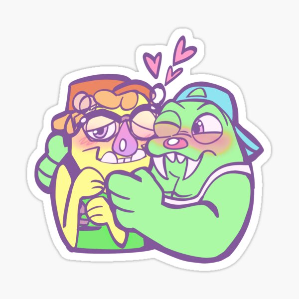 BUGSNAX ChandloXSnorpy Sticker