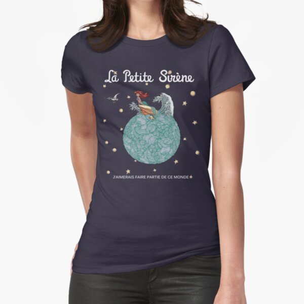 Le petite sirene Fitted T-Shirt