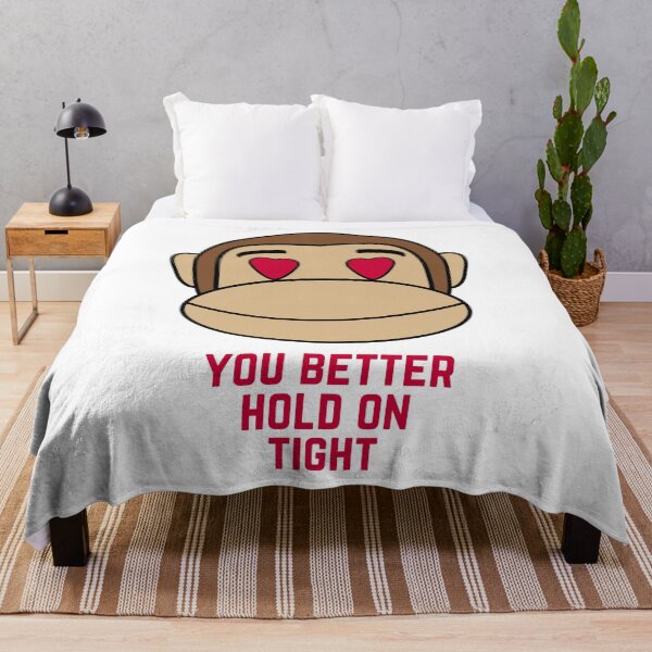 Item preview, Valentine's Day Love You Better Hold On Tight Spider Monkey designed and sold by Nathalie Aynié.