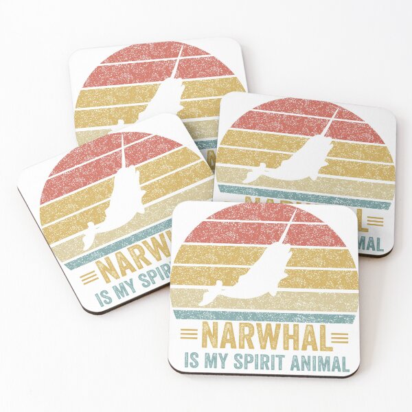 Item preview, Narwhal is my spirit animal designed and sold by Soumita.