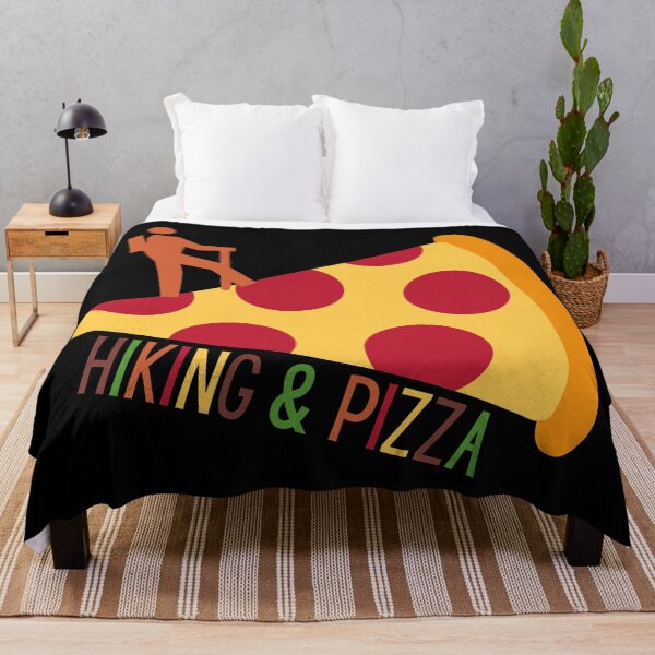 Item preview, Hiking & Pizza Funny Gift for Hikers Who Love Pizza designed and sold by Nathalie Aynié.