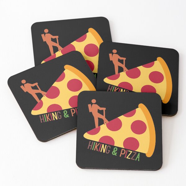 Item preview, Hiking & Pizza Funny Gift for Hikers Who Love Pizza designed and sold by Nathalie Aynié.
