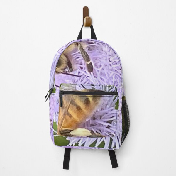 Item preview, Honey Bee Pollinating Flower Beekeeping Decor For Beekeepers designed and sold by JDMHoney.