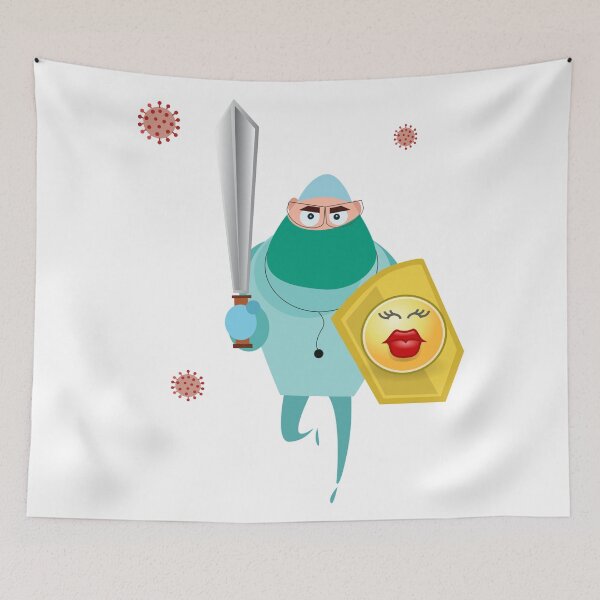 Item preview, kiss me im vaccinated	 designed and sold by Sameh Messaoudi.