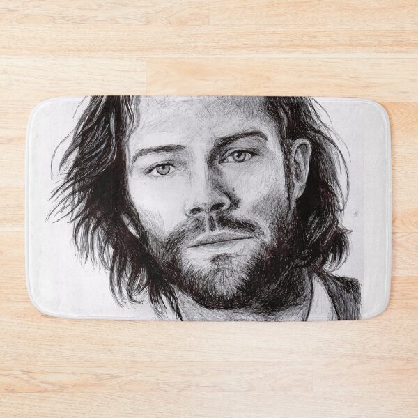 Item preview, Jared Padalecki Sketch - Bolígrafo designed and sold by MidnightSilver.