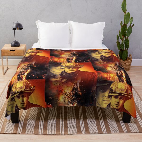 Taylor Kinney Chicago Fire Throw Blanket