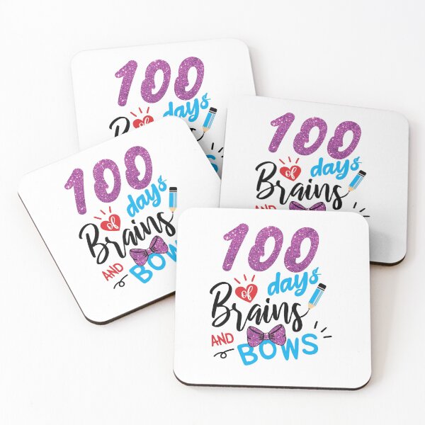 Item preview, 100 Days of Brains and Bows - 100 days of School designed and sold by ShawnDzign.