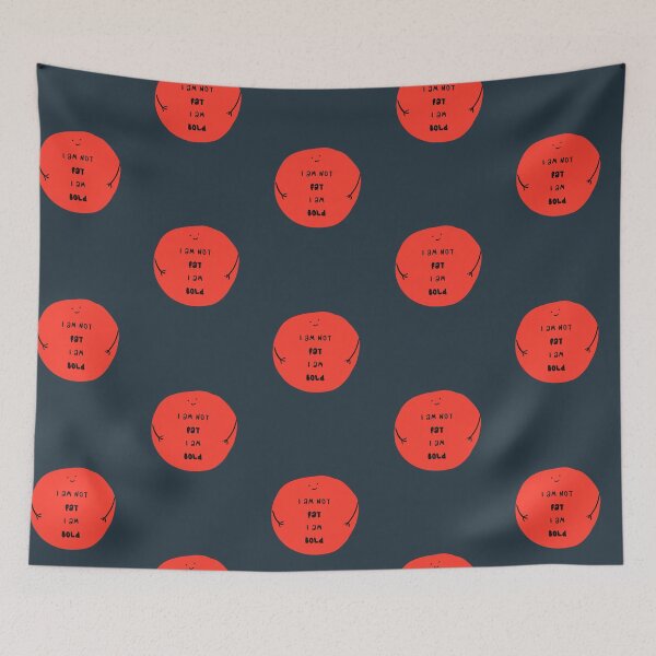 Item preview, i am not fat i am bold designed and sold by FunnyGrief.
