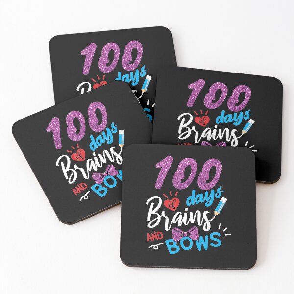 Item preview, 100 Days of Brains and Bows - 100 days of School designed and sold by ShawnDzign.