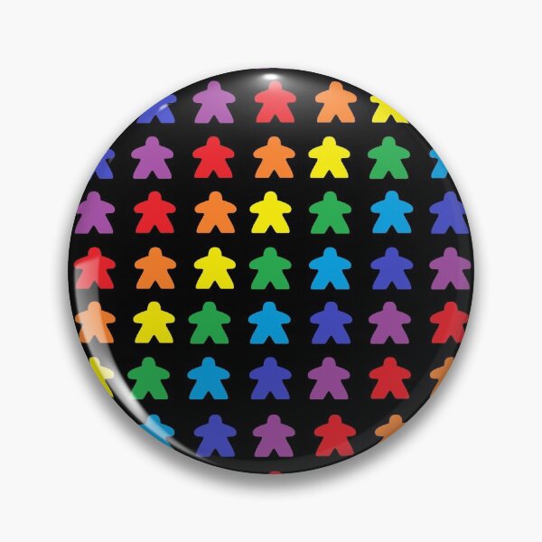 Item preview, Meeple Rainbow Tabletop Pride designed and sold by JEL-Designs.