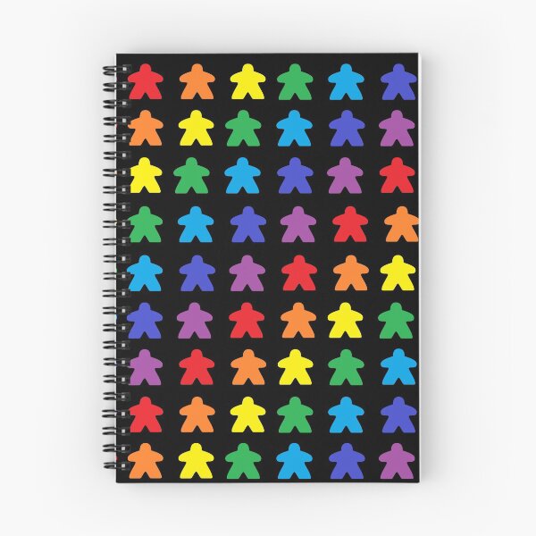 Item preview, Meeple Rainbow Tabletop Pride designed and sold by JEL-Designs.