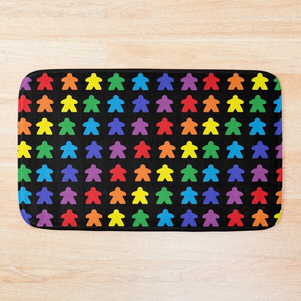 Item preview, Meeple Rainbow Tabletop Pride designed and sold by JEL-Designs.