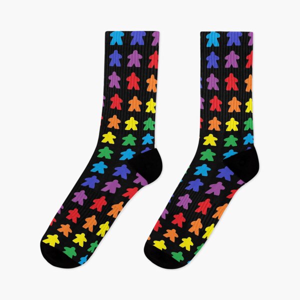 Item preview, Meeple Rainbow Tabletop Pride designed and sold by JEL-Designs.