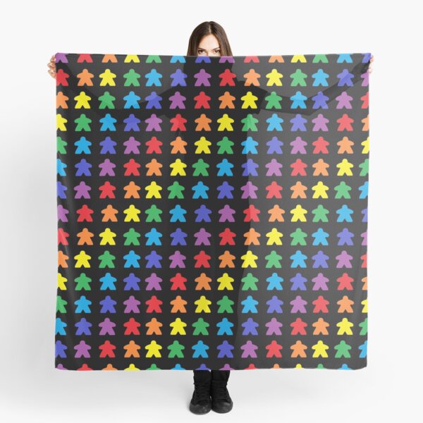 Item preview, Meeple Rainbow Tabletop Pride designed and sold by JEL-Designs.