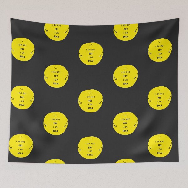Item preview, i am not fat i am bold designed and sold by FunnyGrief.