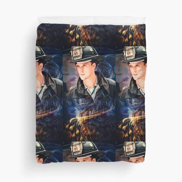 Matthew casey chicago fire Duvet Cover