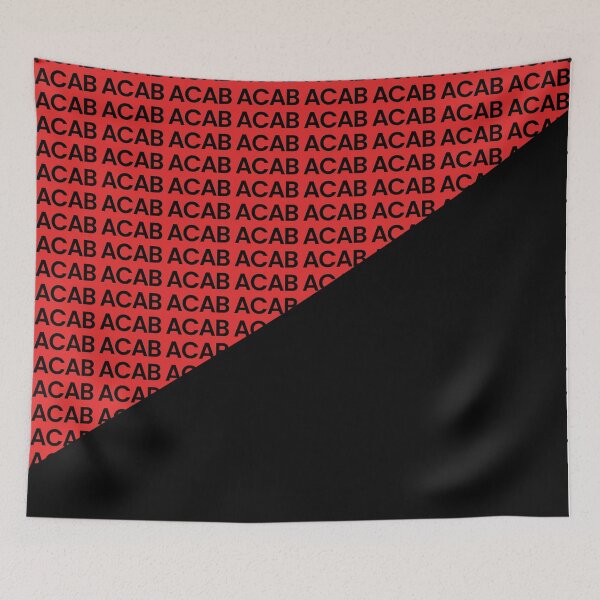 Item preview, ACAB - Anarcho-Communism / Anarcho-Syndicalism Flag designed and sold by shirtpress.