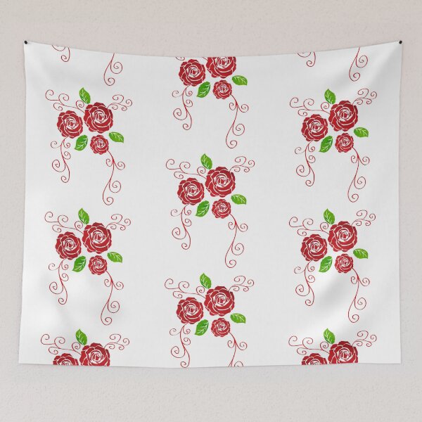 Item preview, Flower Wreath Rose Art designed and sold by MisPuHoney.