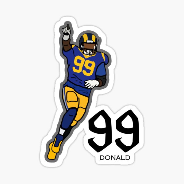 Aaron Donald #99 Los Angeles Rams NFL NIKE White Away Jersey