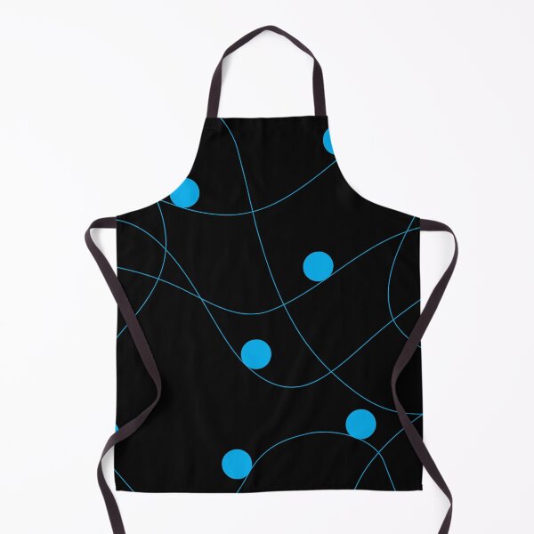 Item preview, Modern, playful, fun, cute abstract pattern with blue balls in motion concept designed and sold by theendup.