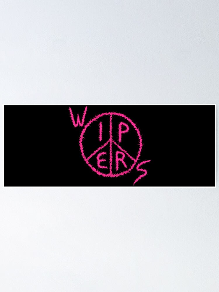 "Wipers Band Logo" Poster by headshrinker Redbubble