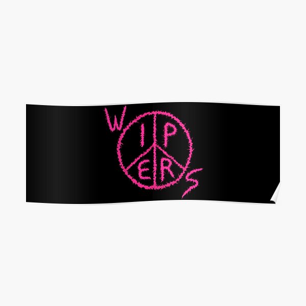 "Wipers Band Logo" Poster by headshrinker Redbubble