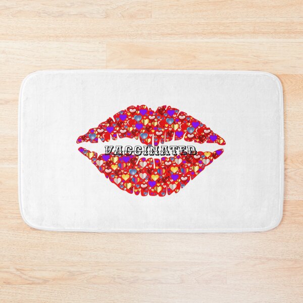 Item preview, kiss me im vaccinated	 designed and sold by Sameh Messaoudi.
