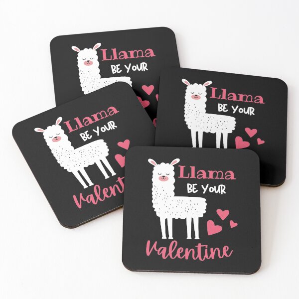 Item preview, Llama be your Valentine - Valentine's day designed and sold by ShawnDzign.