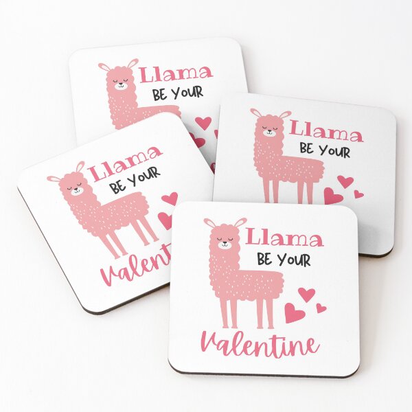 Item preview, Llama be your Valentine - Valentine's day designed and sold by ShawnDzign.